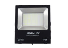 URANUS 200W H/Duty Led Flood light 6000K, 100lm/w, IP66, PF0.9, 85-265V AC with Surge Protection